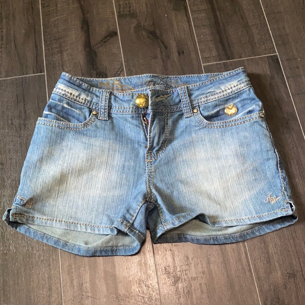 vintage apple bottom jean short shorts
